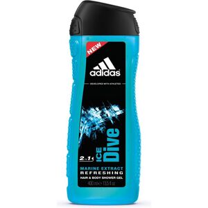 Adidas Ice Dive Żel pod prysznic i szampon do włosów 2w1 250ml