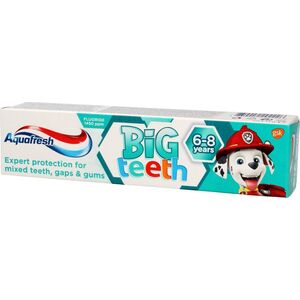 Aquafresh  Aquafresh Pasta do zębów dla dzieci Big Teeth 6-8 lat Psi Patrol 50ml