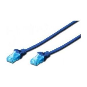 Digitus DIGITUS CAT 5e U-UTP patch cable PVC AWG 26/7 length 15m color blue