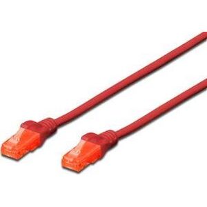 Digitus Kabel Digitus patch-cord UTP, CAT.5E, rot, 1,5 m, 15 LGW