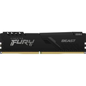 Memory Kingston Fury Beast, DDR4, 8 GB, 3600MHz, CL17 (KF436C17BB/8)