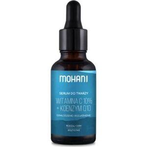 Mohani Serum do twarzy odmładzająco-rozjaśniające z witaminą C 10% i koenzymem Q10 30ml