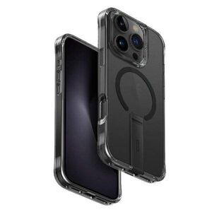 Case IPHONE 16 PRO UNIQ Eleva with Vertica Stand Carbon black 8886463690727