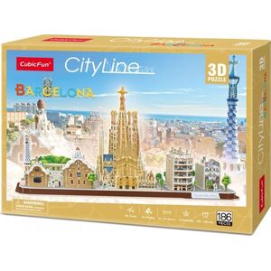 Cubicfun Puzzle 3D City Line Barcelona