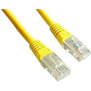 Gembird patch cord RJ45, osłonka zalewana, kat. 5e, UTP, 2m, żółty (PP12-2M/Y)