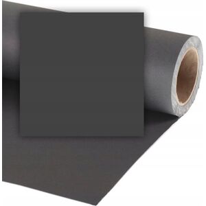 Colorama BLACK - tło kartonowe 1,35 x 11m