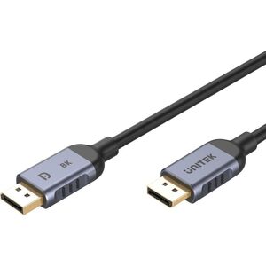 Kabel Unitek Unitek kabel DisplayPort 1.4 8k 60hz, 4k 240hz, HDR, HDCP 2.3, DSC 1.2, 1,5m