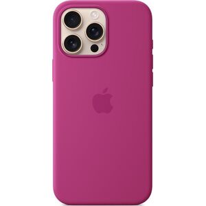 Apple Apple iPhone 16 Pro Max Silikoninis dėklas with MagSafe - Fuchsia