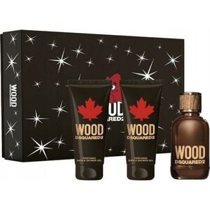 Alkotest SET DSQUARED Wood EDT spray 100ml + SHOWER GEL 100ml + AS BALM 100ml