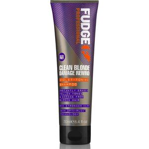 Fudge  FUDGE_Clean Blonde Damage Rewind Violet-Toning Shampoo regenerujący i tonujący szampon do włosów blond 250ml