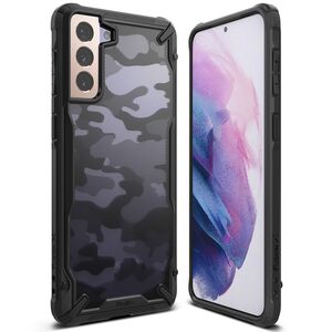 Ringke Fusion-X Design Samsung Galaxy S21+ Plus Camo (Moro) Black RGK1340CAM 8809758109780