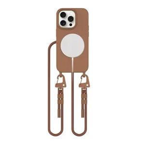 Tech-Protect Magnecklace MagSafe Apple iPhone 15 Pro Chocolate Brown THP3331 5906302313143