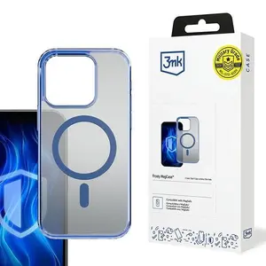 3MK Frosty MagCase Apple iPhone 15 Pro blue 3MK15581 5903108596374