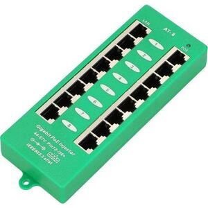 ExtraLink EXTRALINK ACTIVE POE INJECTOR 8 PORT GIGABIT 802.3AT/AF MODE A