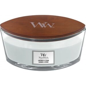 WoodWick Świeca Lavender & Cedar Elipsa 453,6 g