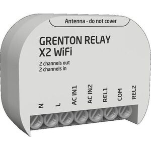 Grenton GRENTON - RELAY X2 WiFi, FLUSH