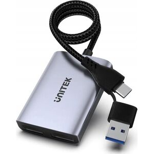 Adapter AV Unitek Unitek Adapter USB/C/A na 2x HDMI MST FullHD