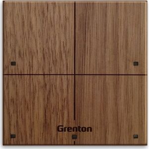 Grenton Panel dotykowy SMART PANEL 4B ciemne drewno Grenton