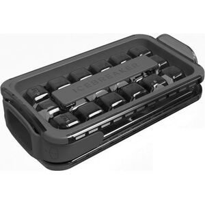 Nordic IceBreaker Nordic 4-in-1 Ice Cube Tray POP 2.0, clear black