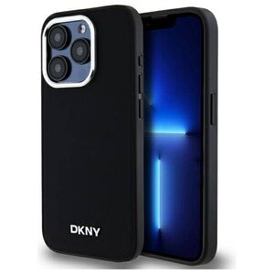 Original Case IPHONE 15 PRO MAX DKNY Hardcase Plain Logo MagSafe (DKHMP15XPSCMCLK) black 3666339260149