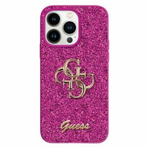 Original Case IPHONE 16 Guess Hardcase Fixed Glitter Big 4G (GUHCP16SHG4SGU) purple 3666339328481