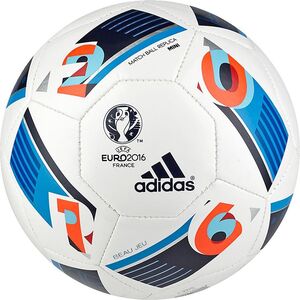 Adidas Piłka nożna EURO 2016 Beau Jeu Mini AC5427)