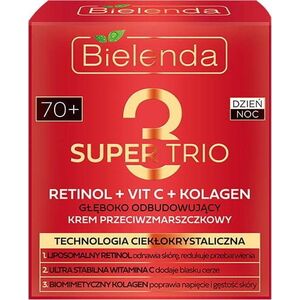 Bielenda Bielenda Super Trio 70+ Głęboko Odbudowujący Krem przeciwzmarszczkowy na dzień i noc 50ml