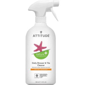 Attitude Attitude, płyn do czyszczenia prysznica, skórka cytrynowa, 800 ml (ATT03800)