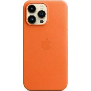 Apple Etui Apple MPPR3FE/A iPhone 14 Pro Max    6.7" MagSafe pomarańczowy/orange Leather Case