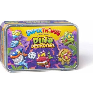 Figurka Superthings SUPERTHINGS Tin Dino Destroyers Display, figurki