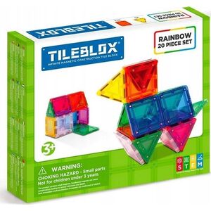 Tileblox Rainbow 20 pcs set