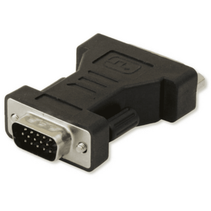 Adapter AV Techly DVI-I - D-Sub (VGA) czarny (304451) 816680 8057685304451