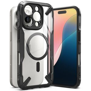 Case IPHONE 16 PRO MAX Ringke Fusion X Magnetic Magsafe black 8800274962156