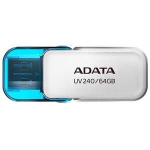 Adata Memory Stick 64GB, USB 2.0 - Adata (AUV240-64G-RWH) - White 4711085943101 έως 12 άτοκες Δόσεις