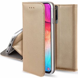 Case SAMSUNG GALAXY A55 5G Flip Magnet gold 5903396240546