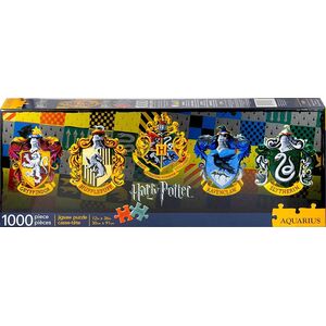 Aquarius PUZZLE 1000 HARRY POTTER 4 DOMY PANORAMA 11631720 840391107076