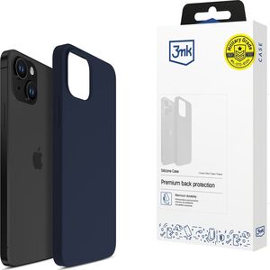 3MK Apple iPhone 15 - 3mk Silicone Case Dark Navy 14113070 5903108583053