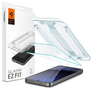 Tempered Glass SAMSUNG GALAXY S24 FE Spigen Glas.tr "EZ Fit" 2-Pack Clear 8809971235549