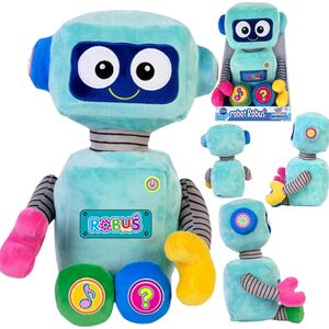 Artyk Robot Robuś Pluszowy Edukacyjny Interaktywny Nauka Kosmos Matematyka Dźwięk