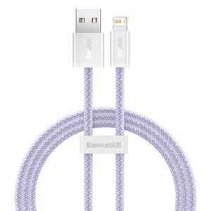 USB cable for Lightning Baseus Dynamic 2 Series, 2.4A, 1m (purple) 6932172620837