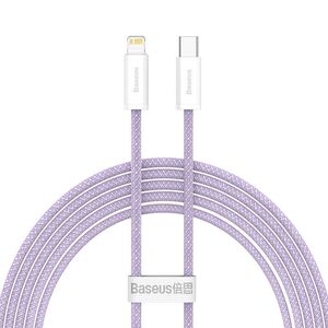 USB-C cable for Lightning Baseus Dynamic Series, 20W, 2m (purple) 6932172601959