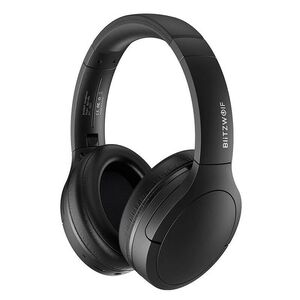 Wireless headphones Blitzwolf BW-HP6 Bluetooth 5.2 black 5906168431180