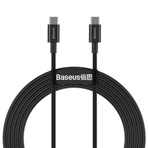 Baseus cabel Superior PD USB-C - USB-C 2,0m black 100W 6953156208445