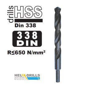 HELIX HELIX ΤΡΥΠΑΝΙΑ ΣΙΔΗΡΟΥ ΤΟΡΝΙΡΙΣΜΕΝΑ HSS DIN 338 - 16.0MM-ΜΕΓΕΘΟΣ 03382160 ΤΕΜΑΧΙΟ εως 12 άτοκες δόσεις