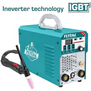 TOTAL ΗΛΕΚΤΡΟΚΟΛΛΗΣΗ INVERTER TIG/MMA 230V / 160A ΜΕ ΑΕΡΙΟ (TIG1601) ως 12 Άτοκες Δόσεις