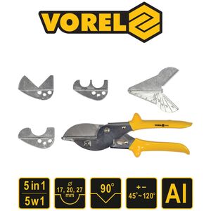 VOREL ΨΑΛΙΔΙ 5 ΣΕ 1 VOREL 48350 220MM 21148350 εως 12 άτοκες δόσεις