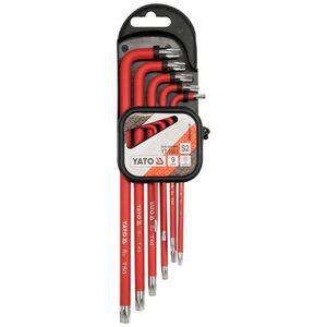 YATO ΚΛΕΙΔΙΑ ΣΕΤ TORX 9ΤΜΧ. YT-0563 20000563 εως 12 άτοκες δόσεις