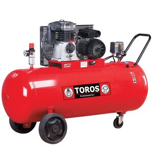 TOROS ΑΕΡΟΣΥΜΠΙΕΣΤΗΣ ΜΕ ΙΜΑΝΤΑ 270LIT/4HP 400V 602063 έως 12 άτοκες δόσεις