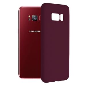 Techsuit Husa pentru Samsung Galaxy S8 - Techsuit Soft Edge Silicone - Plum Violet 5949419050228 έως 12 άτοκες Δόσεις