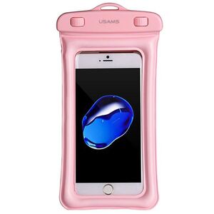 USAMS Husa Waterproof pentru Telefon 6 inch - USAMS Bag (US-YD007) - Pink 6958444939568 έως 12 άτοκες Δόσεις